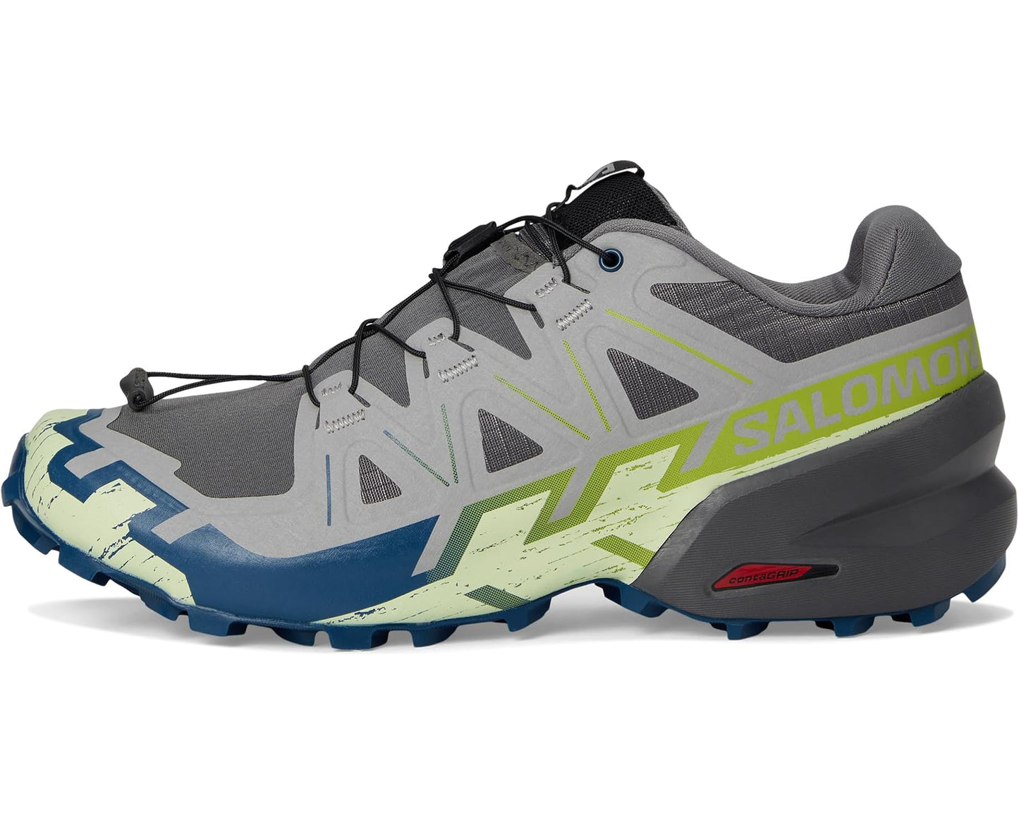 Men's Salomon Speedcross 6 Castlerock/Lime Cream/Poseidon