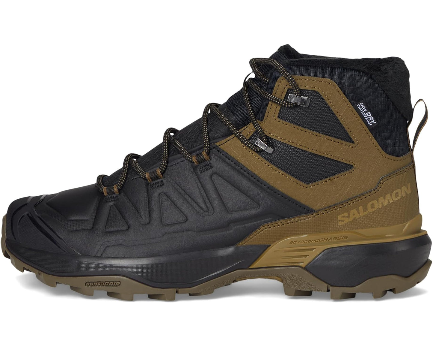 Men's Salomon X Ultra Snowpilot Black/Military Olive/Gothic Olive