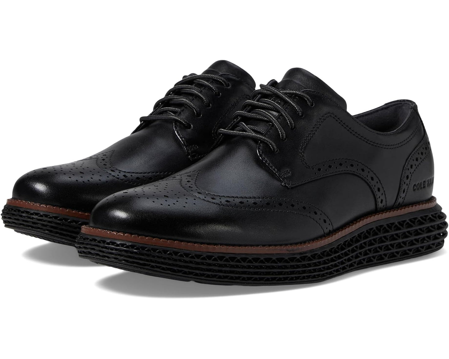 Men's Cole Haan Original Grand 2.0 Wing Tip Oxford Black