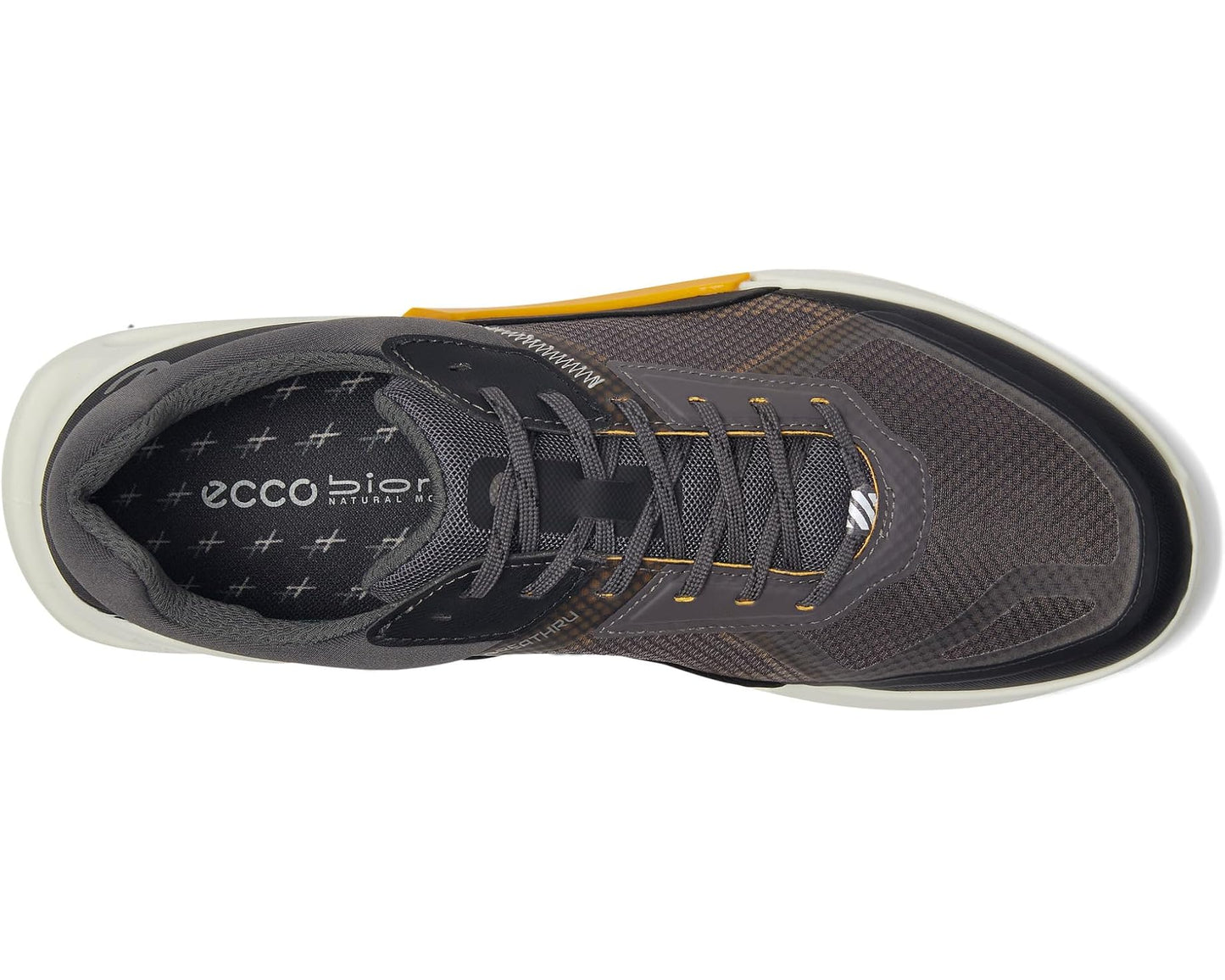 Men's ECCO Sport Biom 2.1 Cross Mountain Traverse Trail Running Shoe Black/Magnet/Fanta
