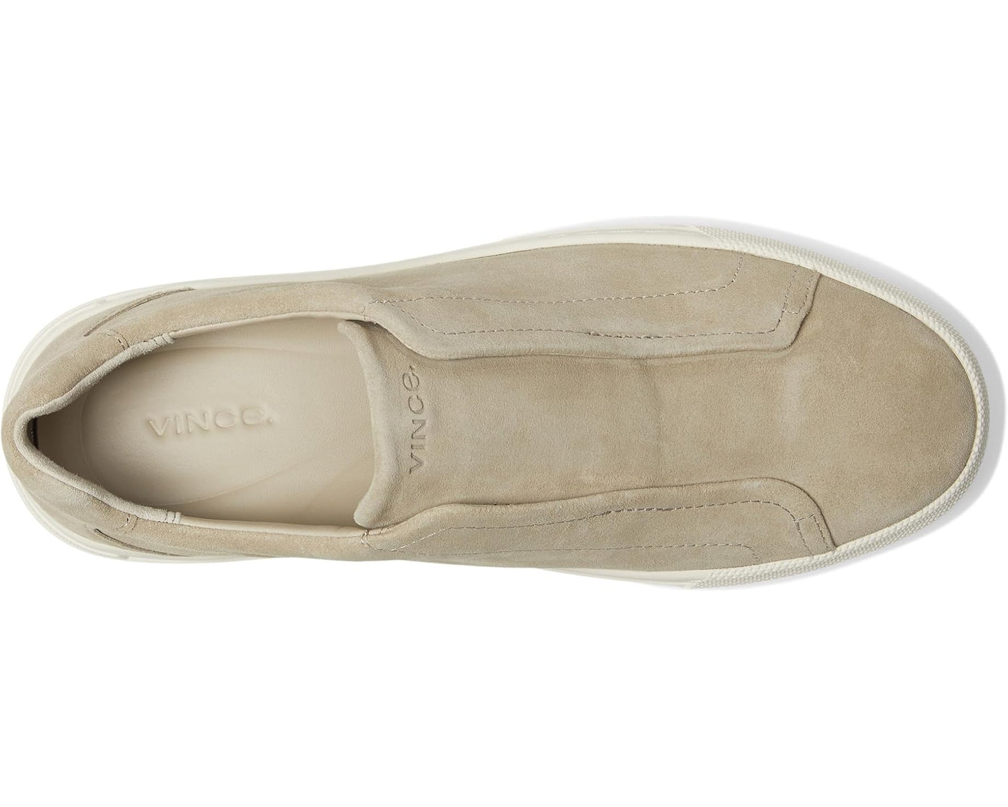Men's Vince Lakewood Slip-ons Morning Haze Grey Suede