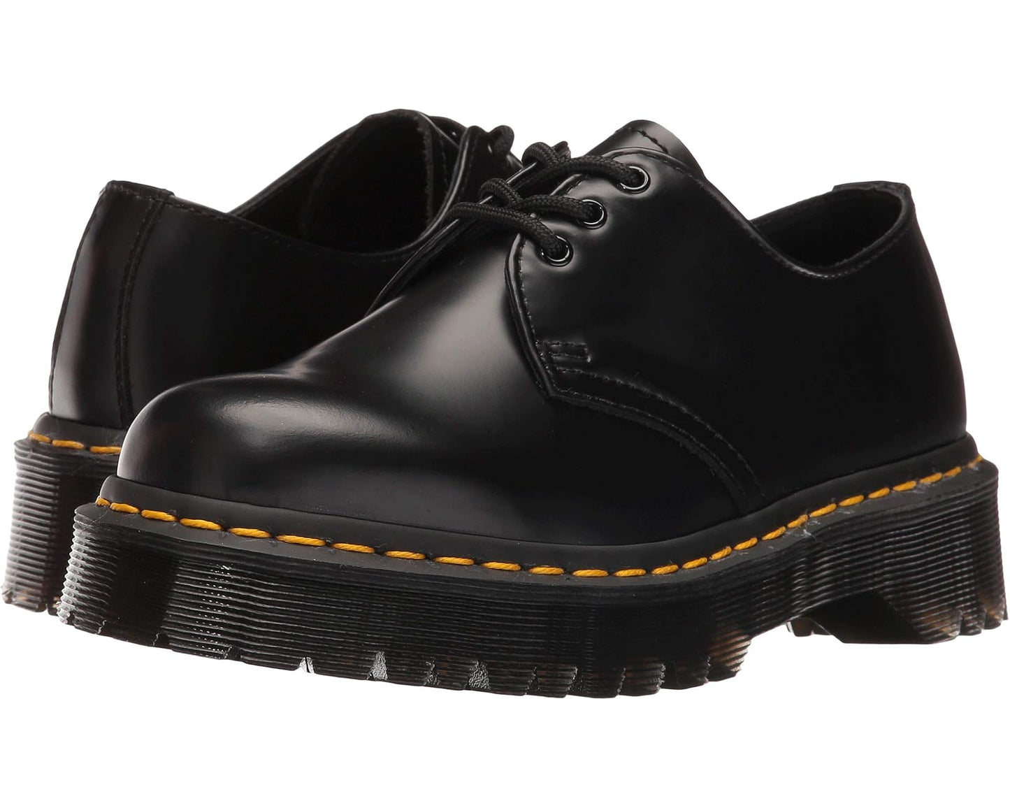 Unisex Dr. Martens 1461 Bex Smooth Leather Oxford Black Smooth