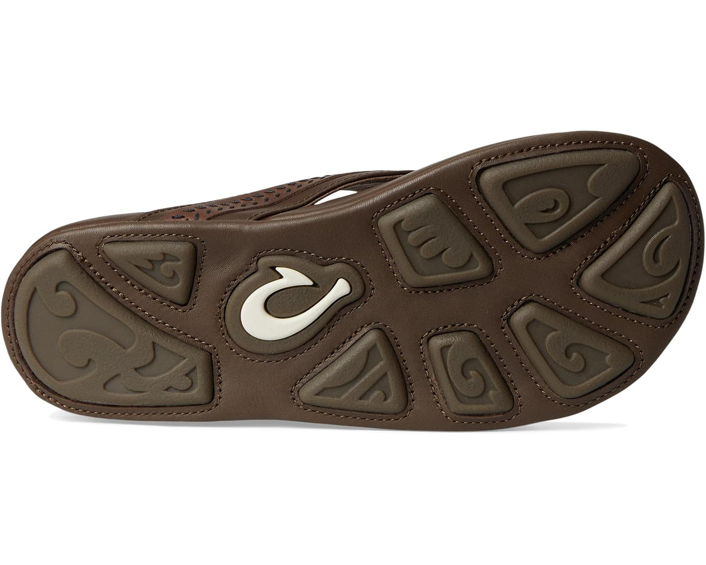 Men's OluKai Aho - M Dk Wood / Dk Wood