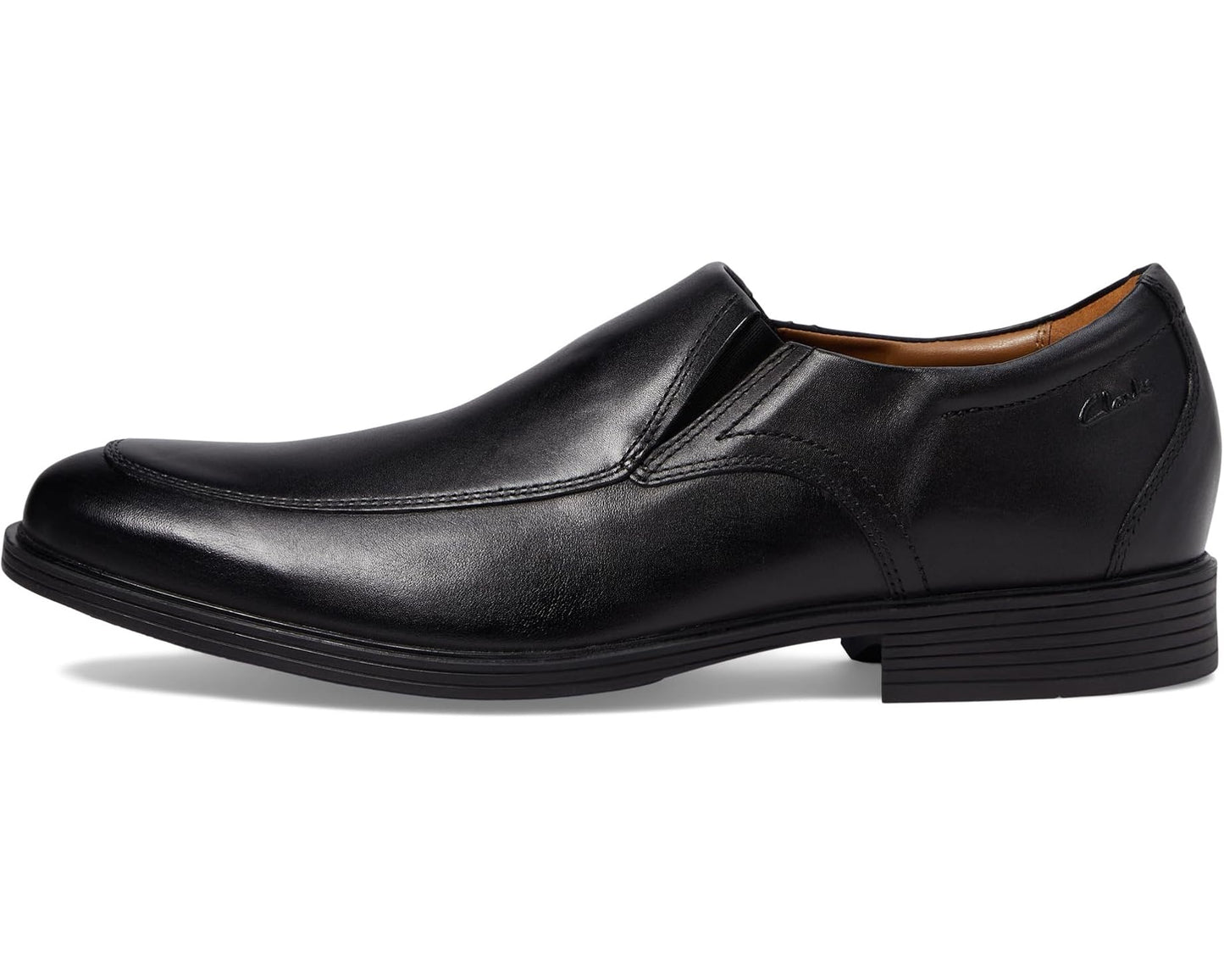 Men's Clarks Whiddon Step Black Leather