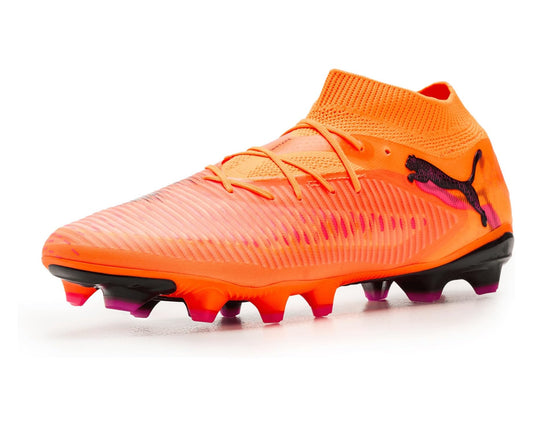 Men's PUMA Future 8 Pro Firm, Artificial Ground Soccer Cleats Heat Fire/Black/Ravish
