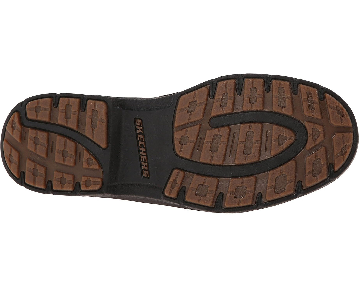Men's SKECHERS Segment Relaxed Fit Oxford Brown
