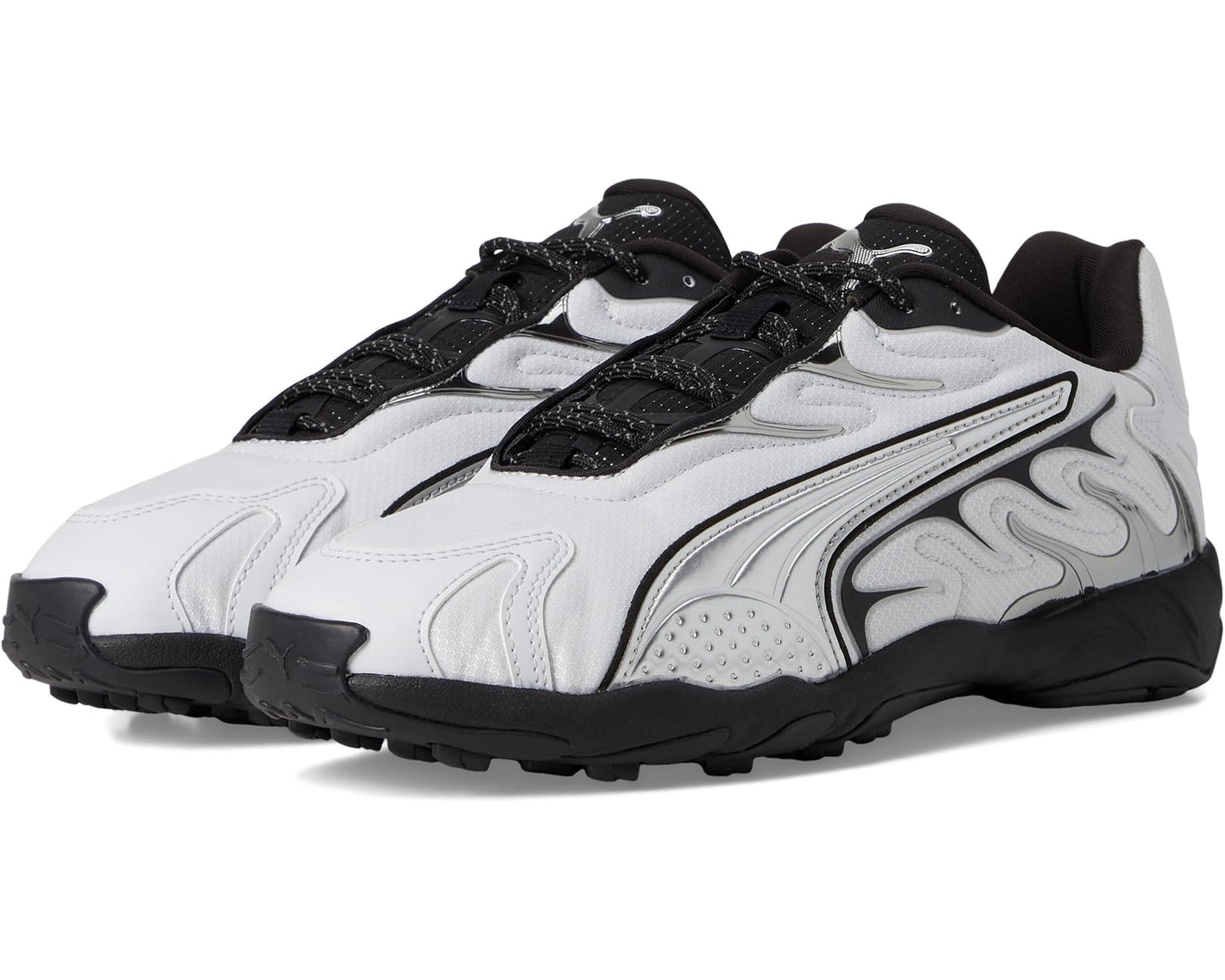 Men's PUMA Inhale Shoes Silver Mist/Black