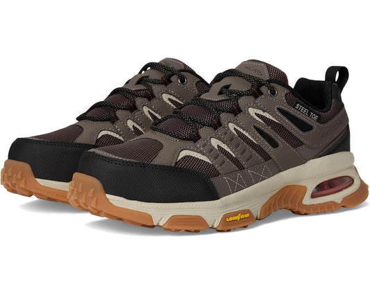 Men's SKECHERS Work Skech-Air Envoy ST - Arcket Taupe/Black