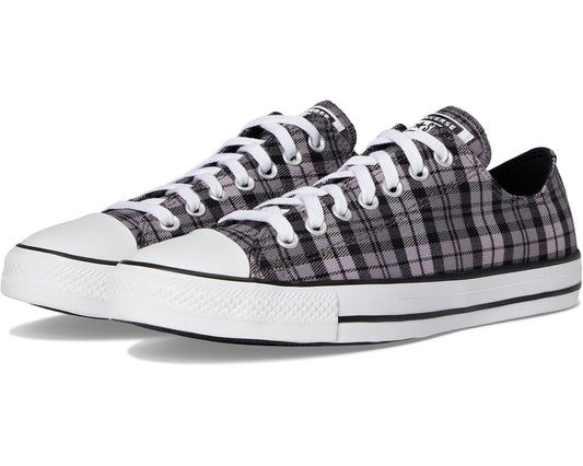 Unisex Converse Chuck Taylor All Star Plaid Black/Altitude Lilac/White