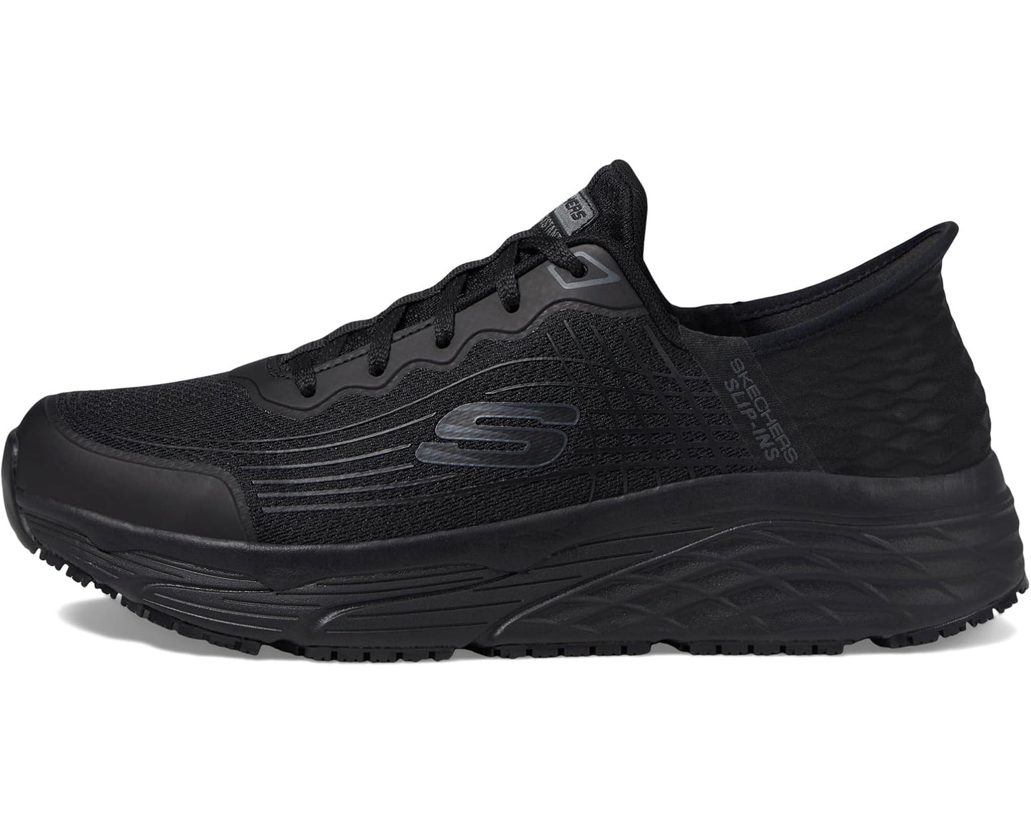 Men's SKECHERS Work Max Cushioning Elite SR - Remma Black