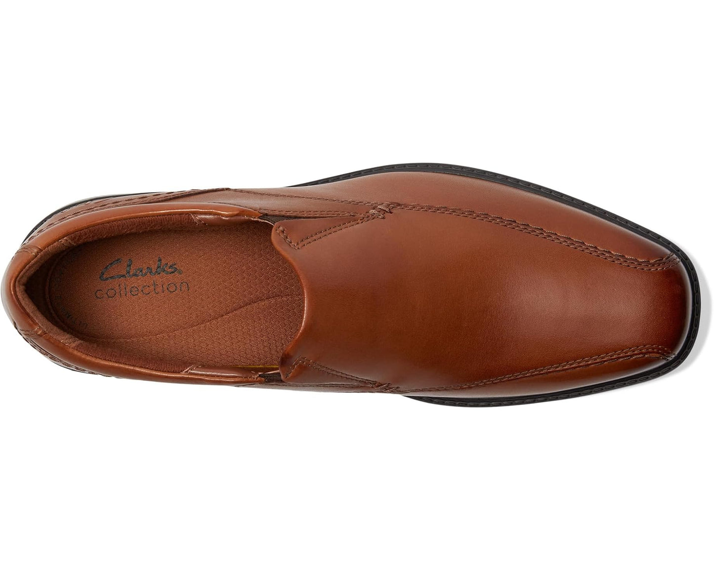 Men's Clarks DressLite Step Dark Tan