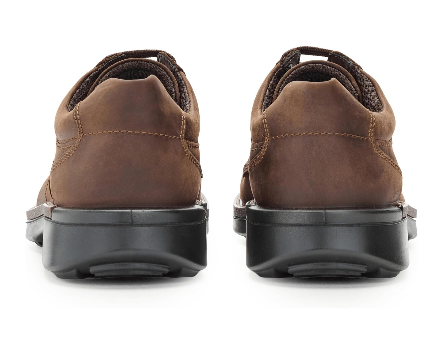 Men's ECCO Fusion Walker Moc Toe Oxfords Cocoa Brown Nubuck