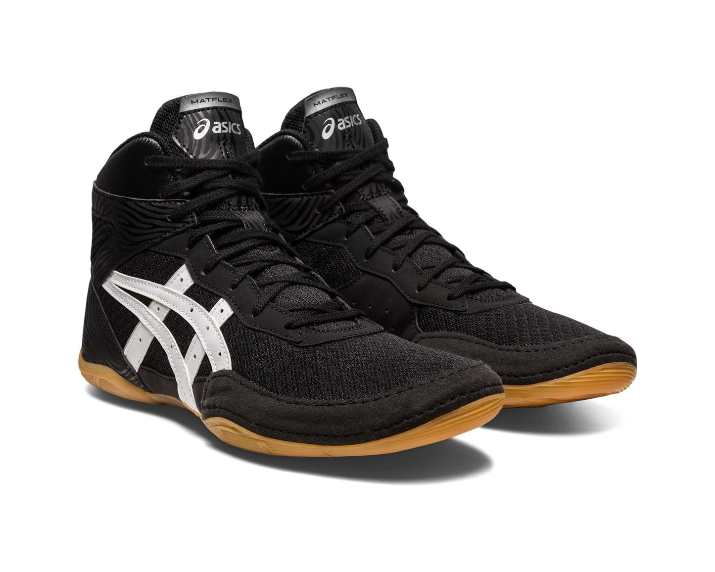 Men's ASICS Matflex 7 Wrestling Shoe Black/White