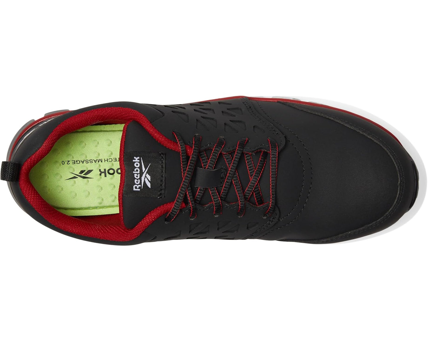 Men's Reebok Work Sublite Cushion Work Comp Toe SD Black/Red
