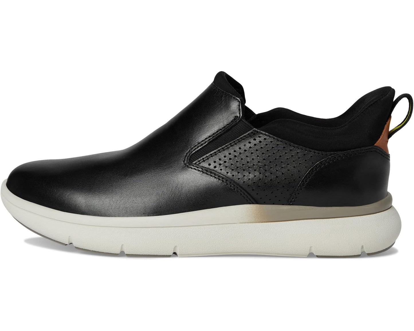 Men's Florsheim Fleet Plain Toe Slip-On Sneakers Black