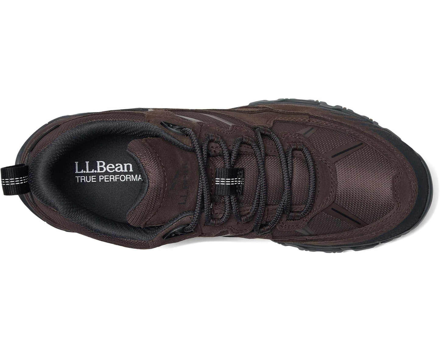 Men's L.L.Bean Trail Model X Low Waterproof Hiker Deepest Brown