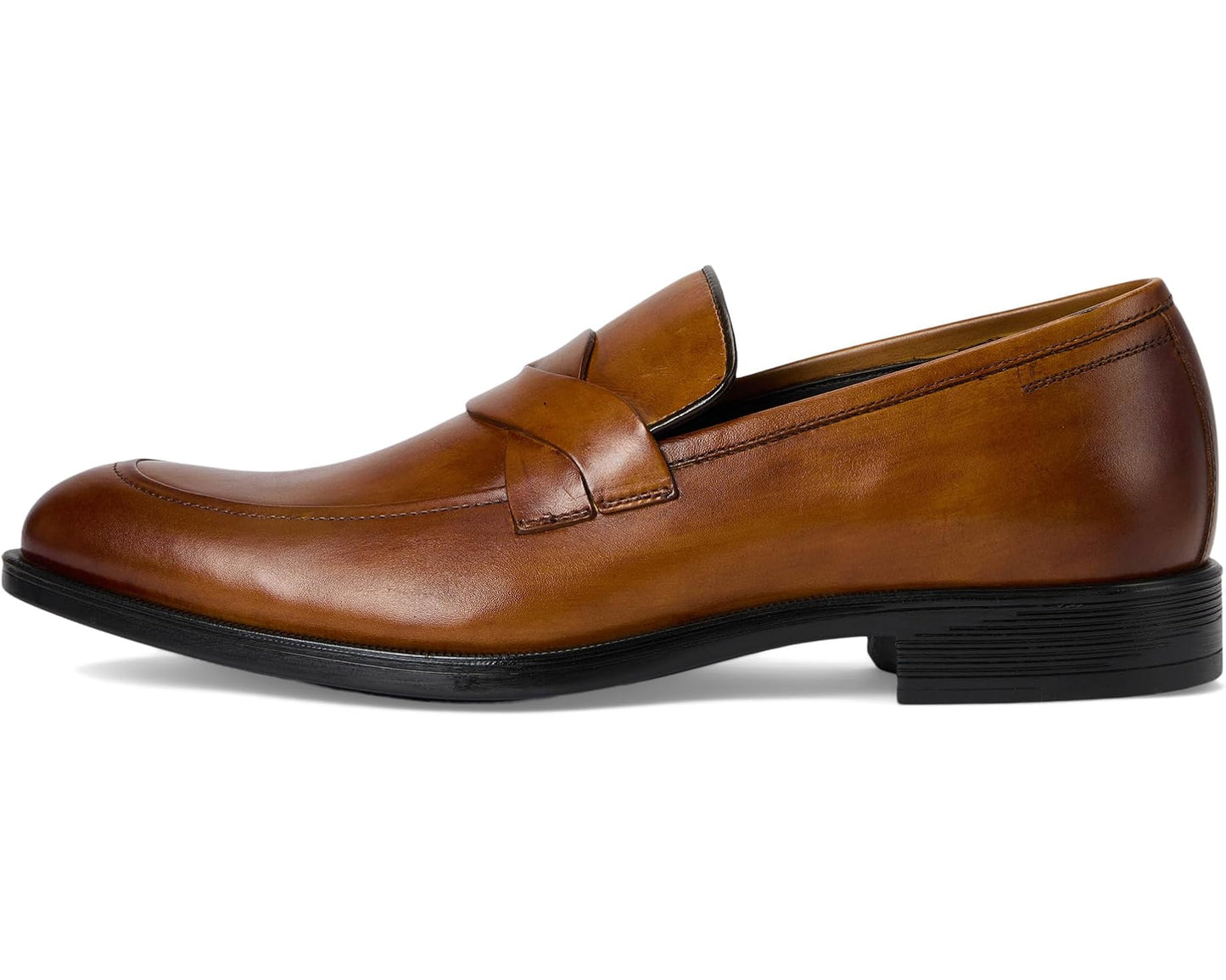Men's Johnston & Murphy Collection Flynch Braided Strap Loafer Tan Italian Calfskin