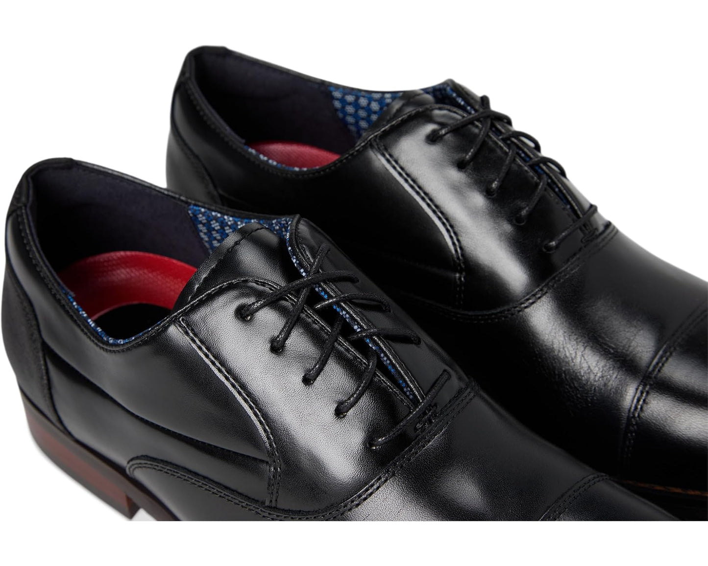 Men's Stacy Adams Kallum Cap Toe Oxford Black