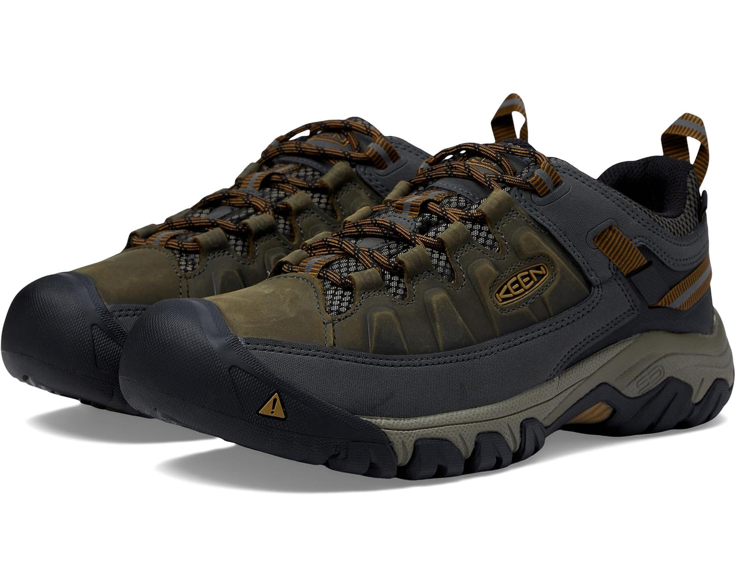 Men's KEEN Targhee III Waterproof Black Olive/Golden Brown