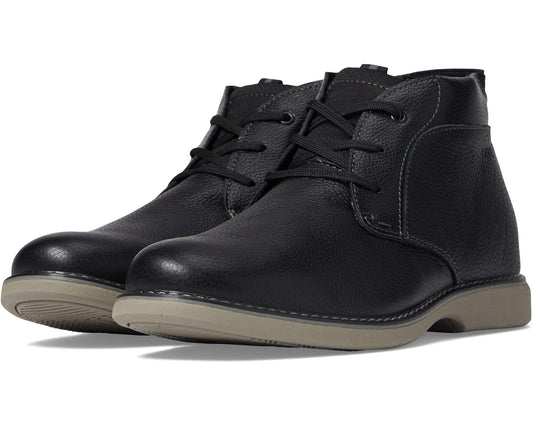 Men's Nunn Bush Otto Plain Toe Chukka Boots Black