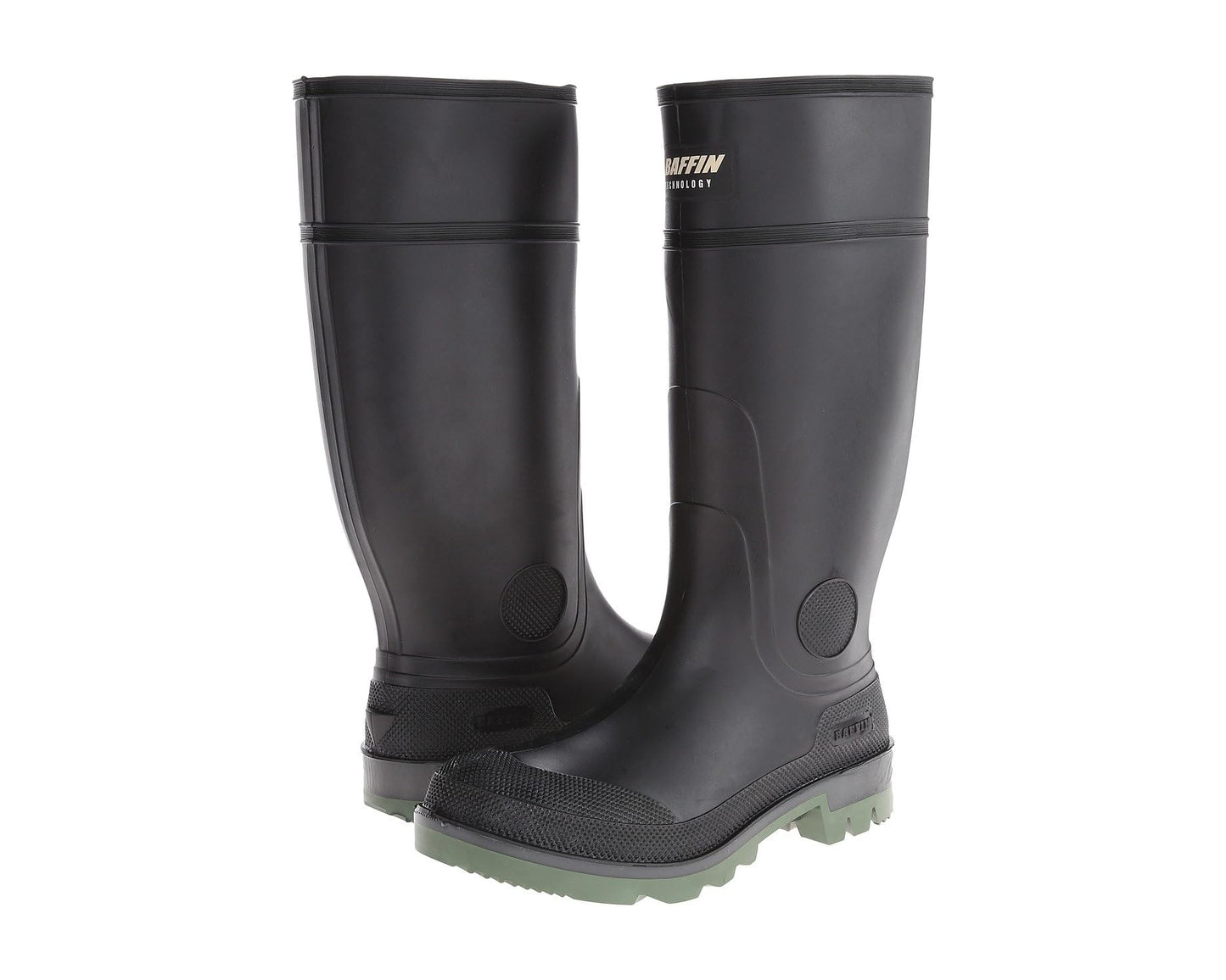Men's Baffin Enduro Plain Toe Black/Clear/Green