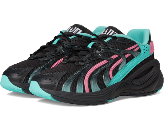 Men's PUMA F1 Inverse Shoes Flat Dark Gray-Aquatic