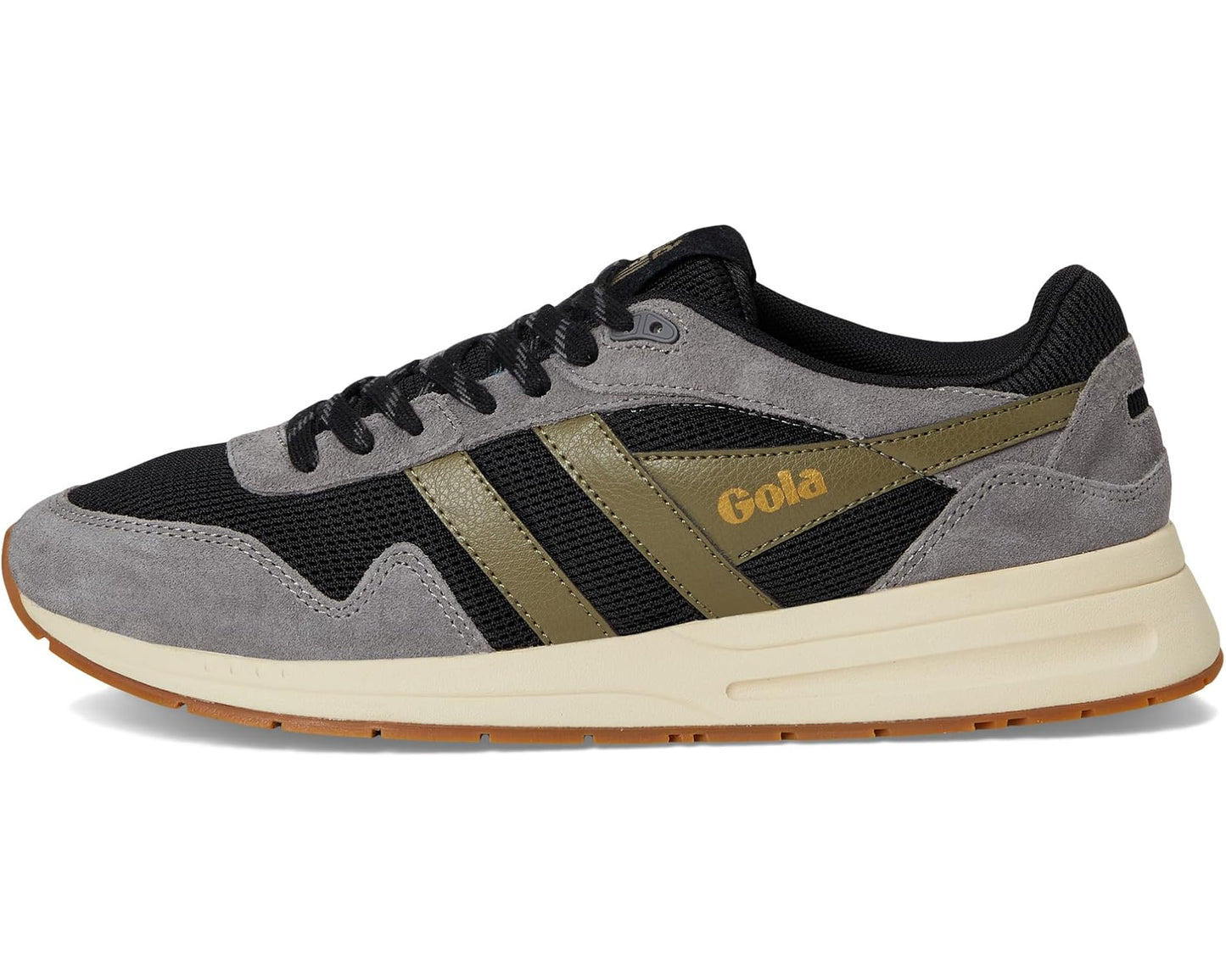 Men's Gola Delta Black/Ash/Khaki