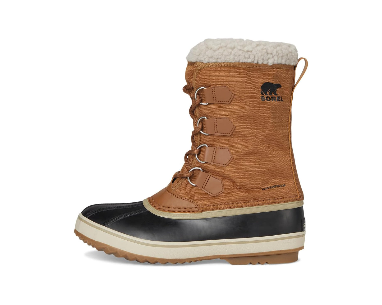 Men's SOREL 1964 Pac™ Nylon Waterproof Camel Brown/Black