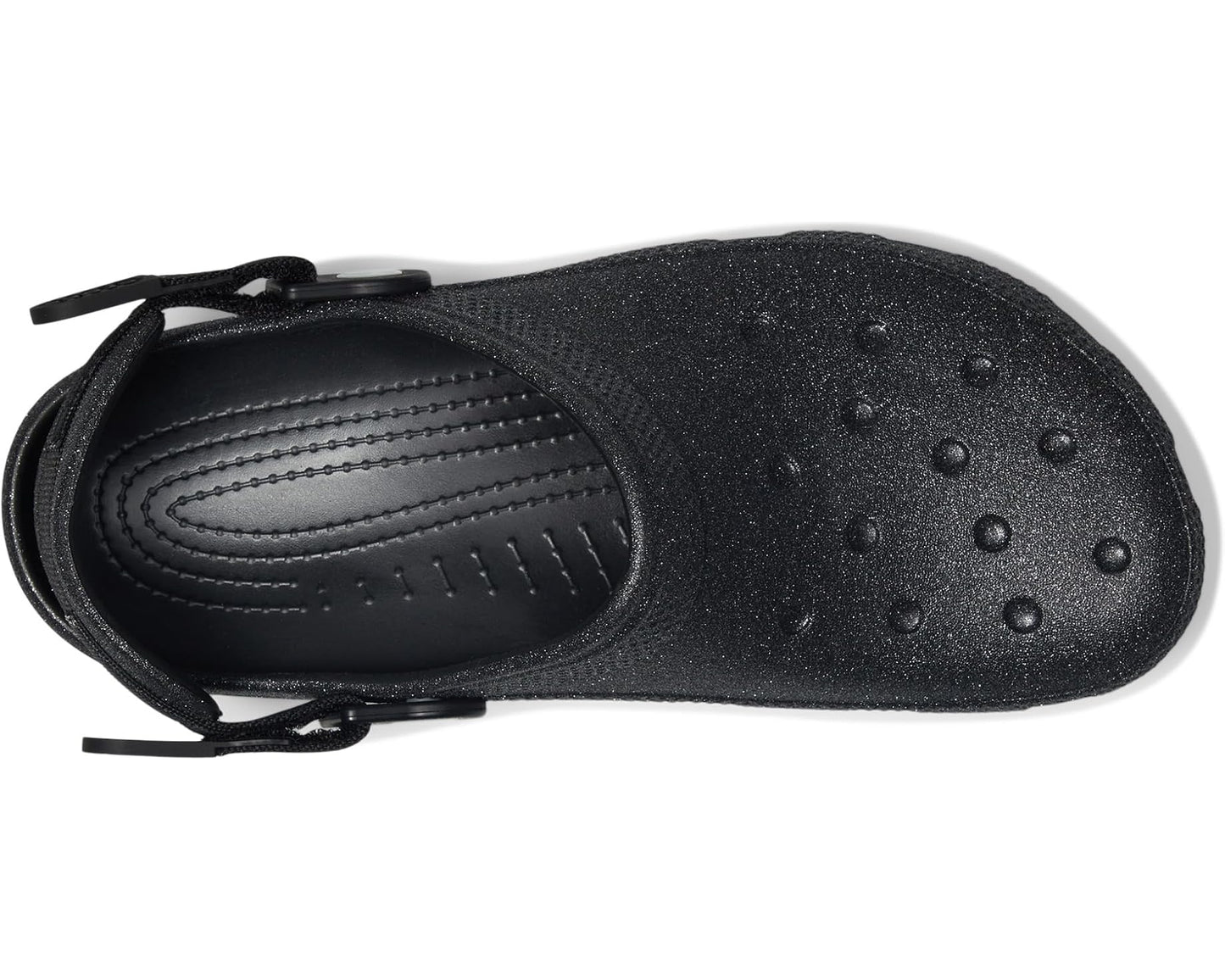 Unisex Crocs Work Classic Work Clogs Black Glitter
