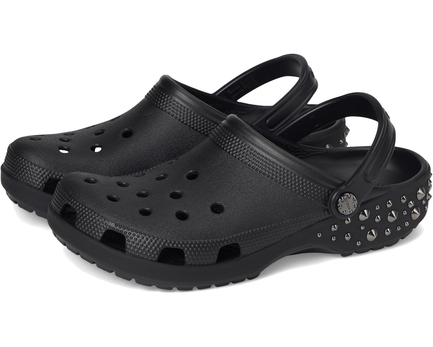 Unisex Crocs Classic Studded Clog Black