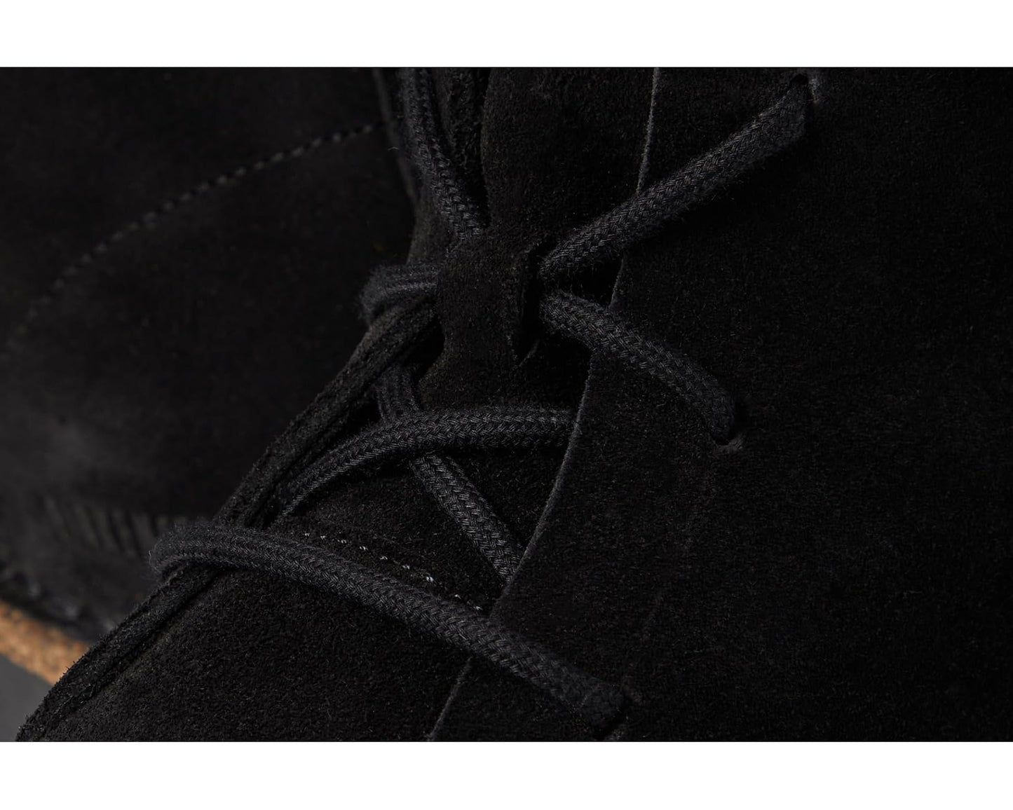 Men's Birkenstock Uppsala Mid Lace-Up - Suede Black 1