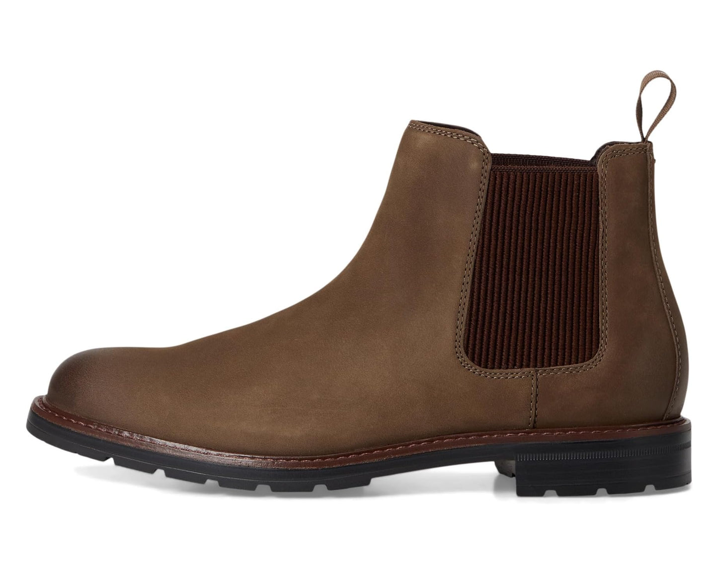 Men's Cole Haan Chamberlin Grand Chelsea Boots Truffle Nubuck/Black Water Resistant