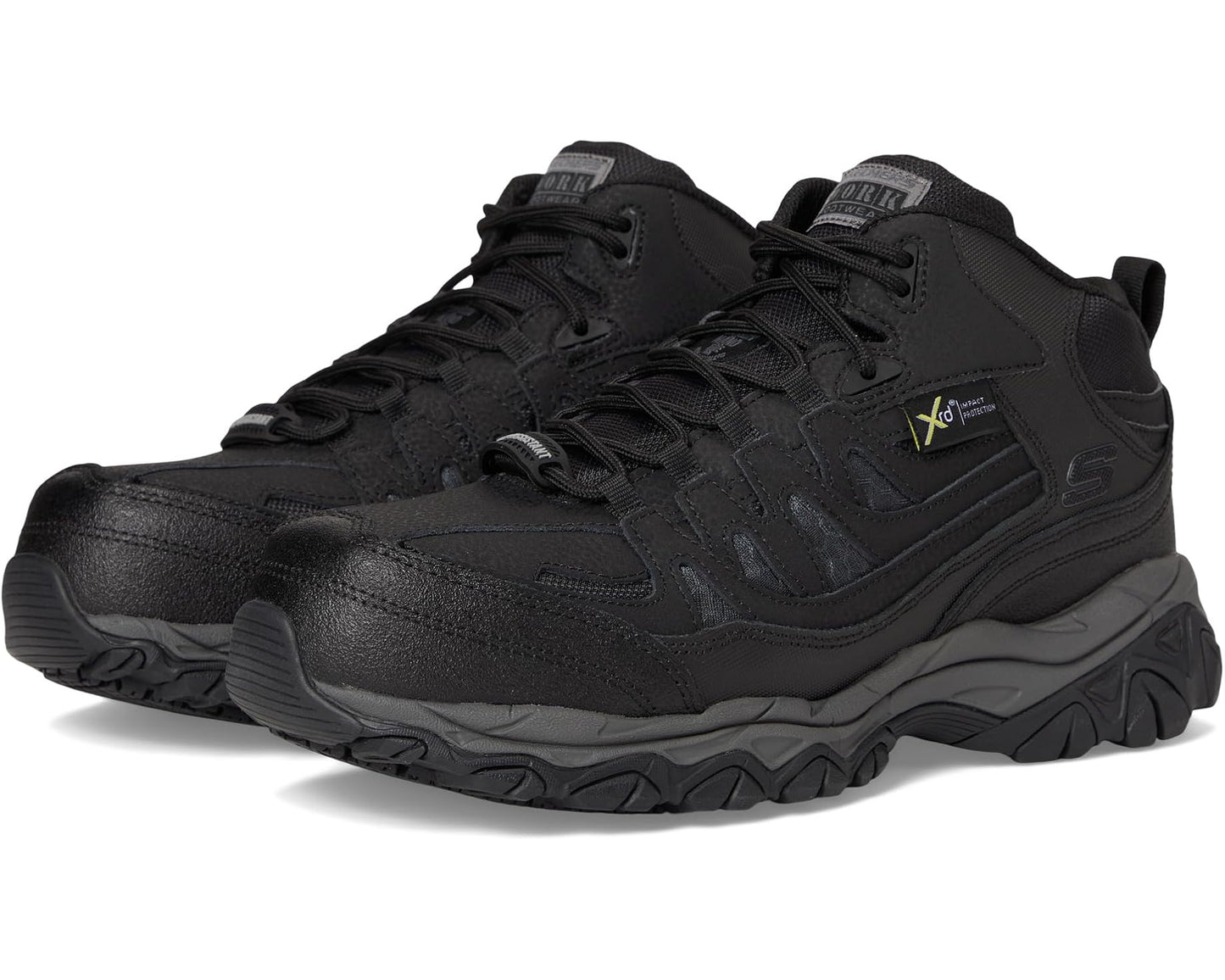 Men's SKECHERS Work Holdredge - Comp Toe Internal Met Guard Black