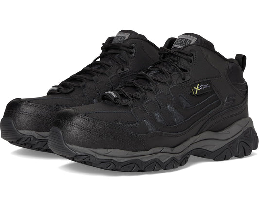 Men's SKECHERS Work Holdredge - Comp Toe Internal Met Guard Black
