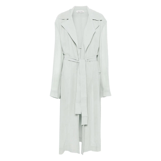 Alberta Ferretti Green Coats - Single Breasted Coats Women