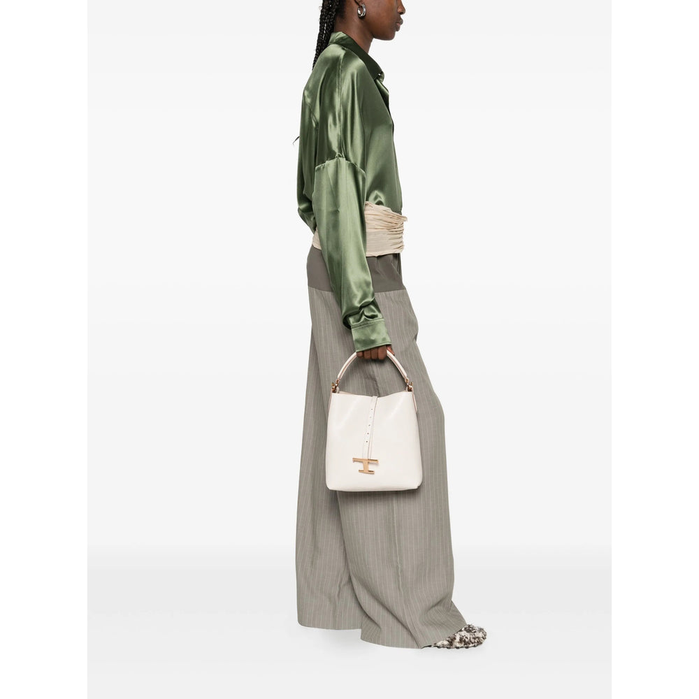Tod's Neutrals Bucket Bags Women