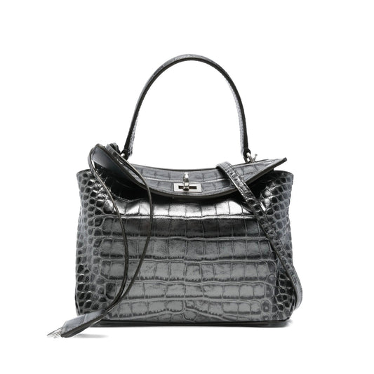 Balenciaga Silver Tote Bags Women