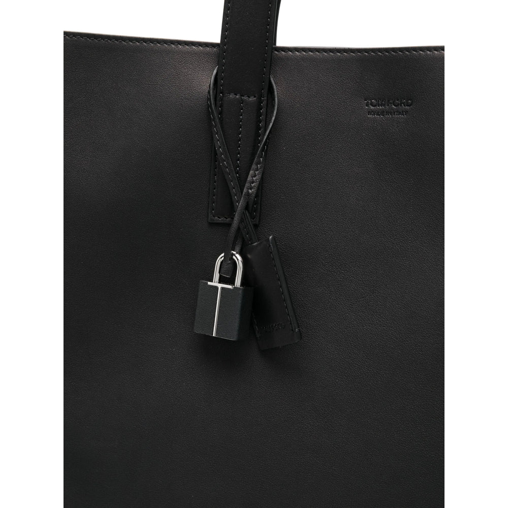 Tom Ford Black Tote Bags Men