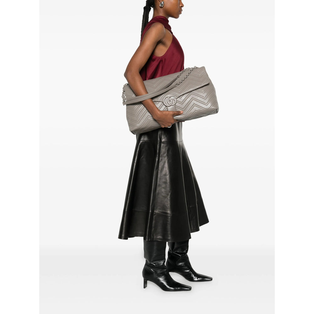 Gucci Grey Shoulder Bags Women