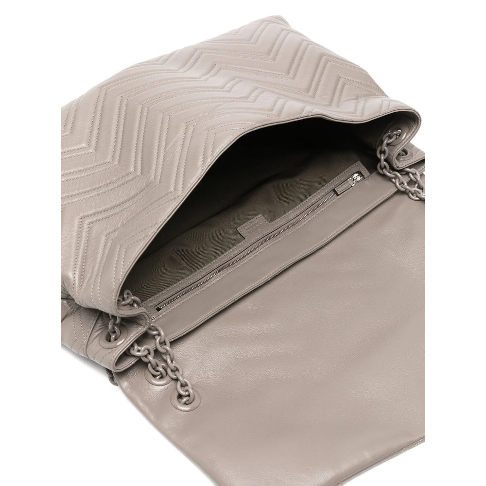 Gucci Grey Shoulder Bags Women