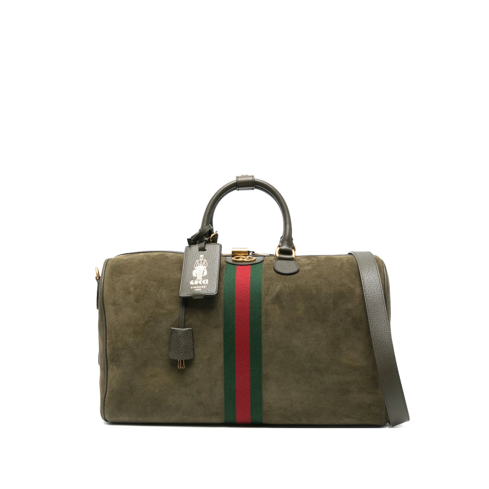 Gucci Green Luggage & Holdalls Men