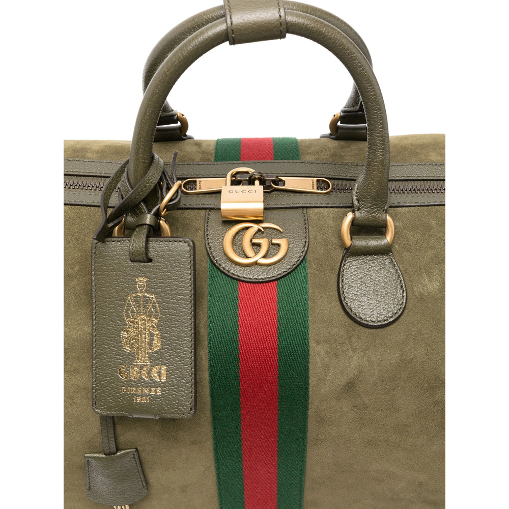 Gucci Green Luggage & Holdalls Men