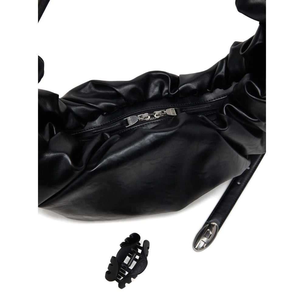Diesel Black Shoulder Bags Women