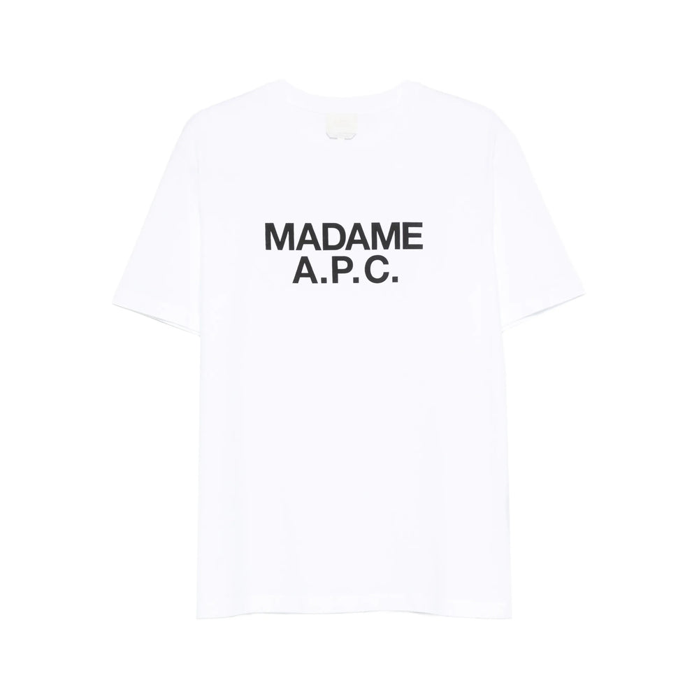 A.P.C. White T-Shirts & Vests - T-Shirts Men