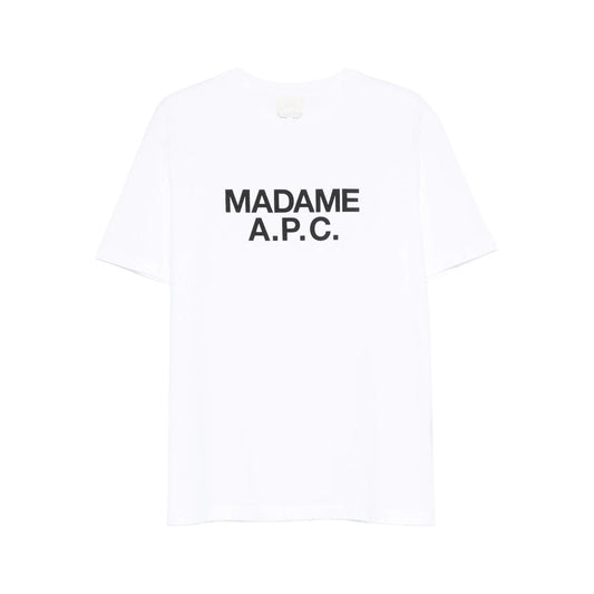 A.P.C. White T-Shirts & Vests - T-Shirts Men