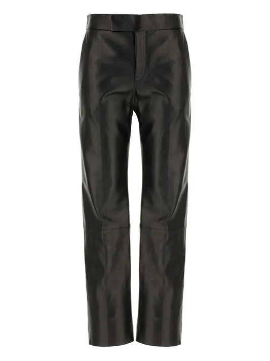 Alberta Ferretti Women Leather Pants