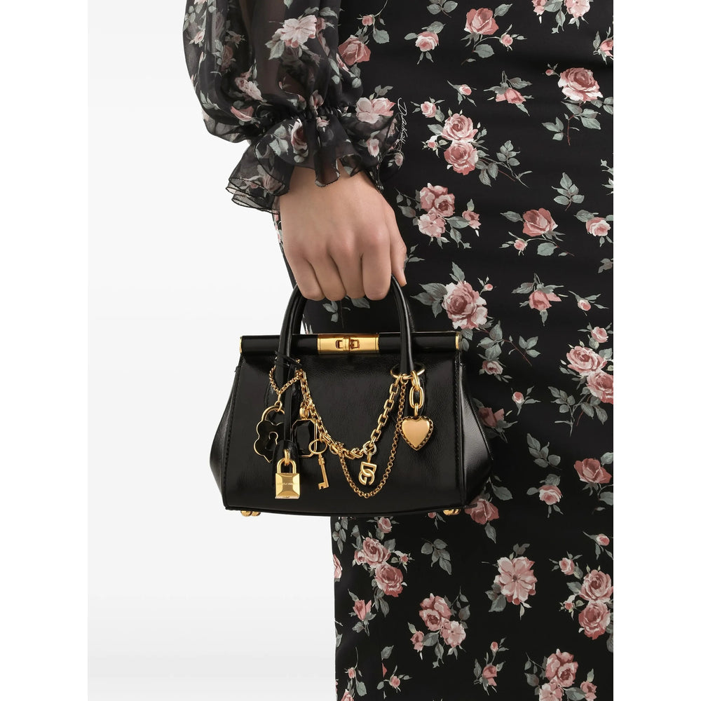 Dolce & Gabbana Black Tote Bags Women
