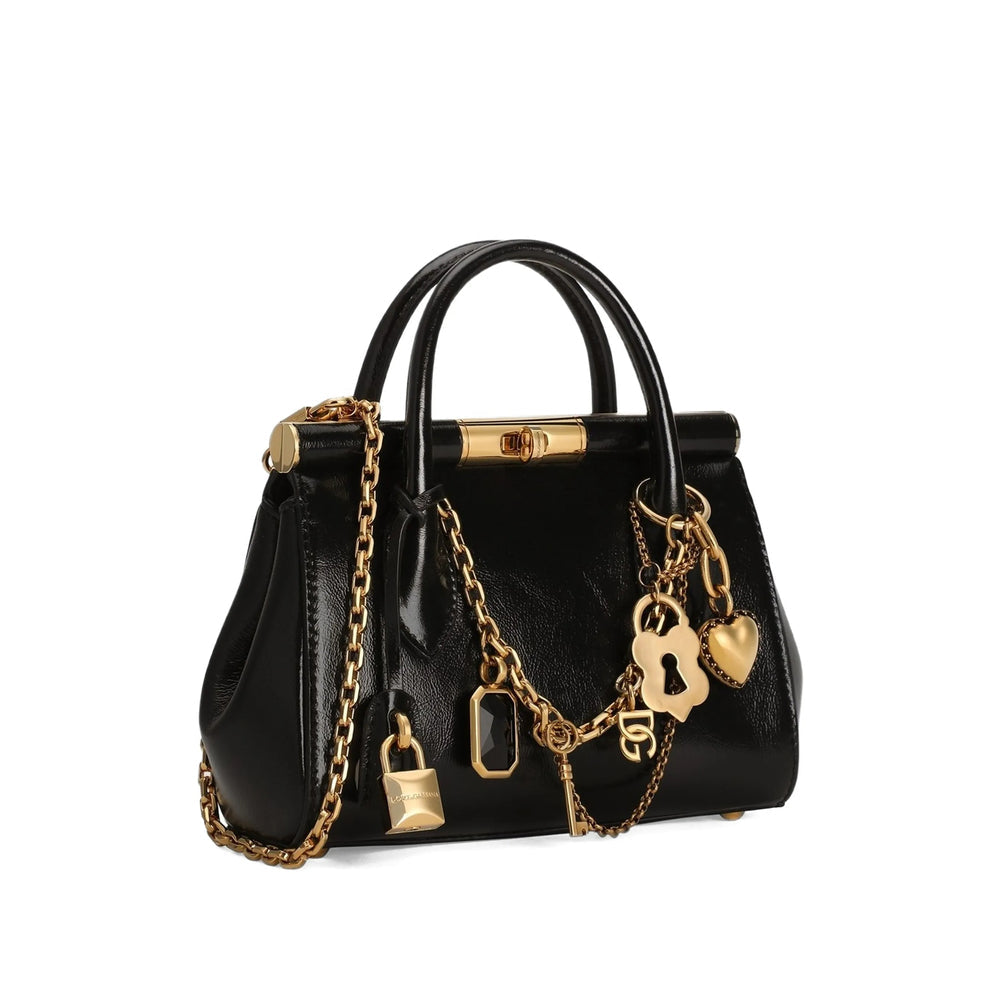 Dolce & Gabbana Black Tote Bags Women