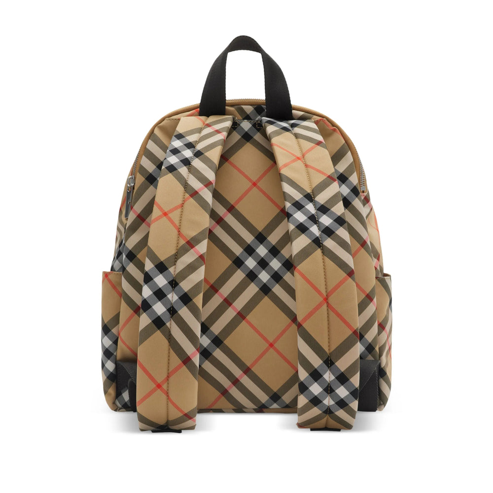 Burberry Neutrals Backpacks Men