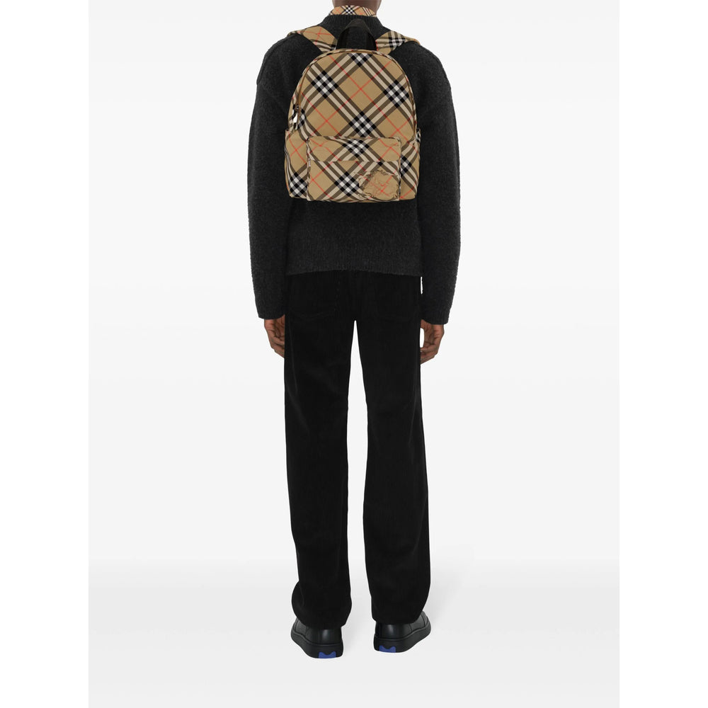 Burberry Neutrals Backpacks Men